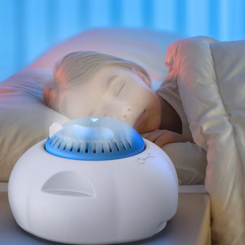 4L Warm Mist Luftfuktare med Aroma Diffuser Tablett för användning i sovrummet