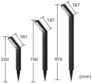 Nya Solar Path Lights med sju teckensnitt