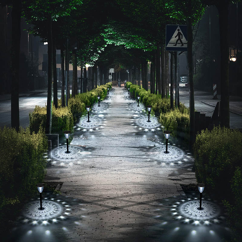 Solar Pathway Lights utomhus