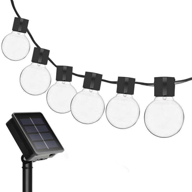 String LED-ljus med solenergi