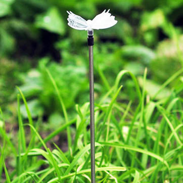 Solar Butterfly Stick Light