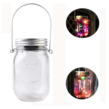 Solar Mason Jar dekorationsljus